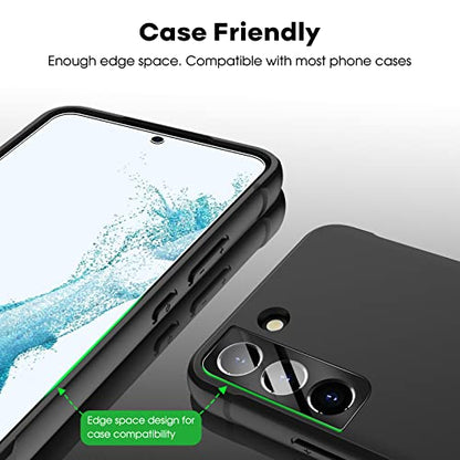 JETech Screen Protector for Samsung Galaxy S22 Plus, 2+2 Pack - size: Galaxy S22 Plus