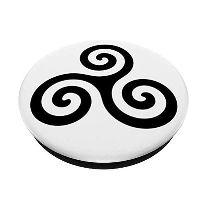 Wicca Triskele Triskelion PopSockets PopGrip: Swappable Grip for Phones & Tablets