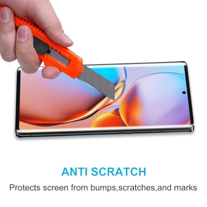 Didisky 3 Pack Screen Protector for Motorola Edge-2023 Tempered Glass, 3D Curved Full Coverage,Bubble Free, Anti Scratch,Easy to Install,HD Clear,9H Hardness