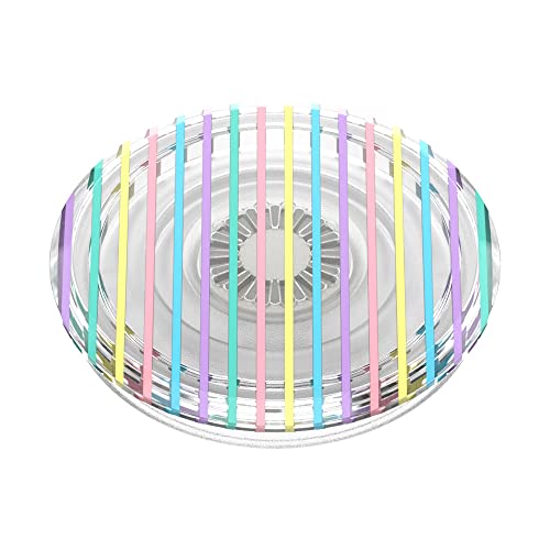 PopSockets Adhesive Phone Grip, Holder, Phone Stand, Rainbow - Translucent Colorblock - color: Colorblock, style: Adhesive
