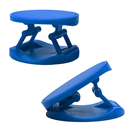 Phone Grip and Stand, Universal Expandable Phone Holder for Smartphones (Blue) - color: Blue