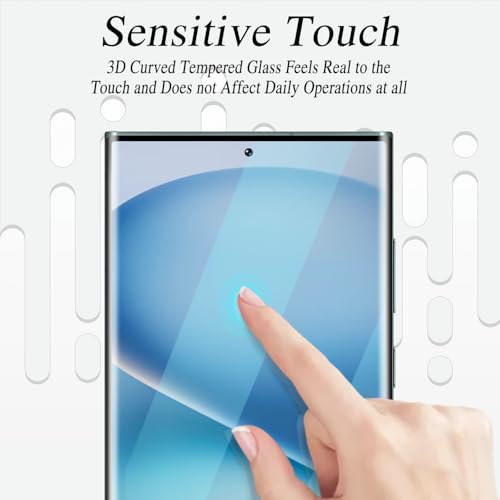 KAREEN Screen Protector for Samsung Galaxy S22 Ultra Tempered Glass Film - size: Samsung S22 Ultra