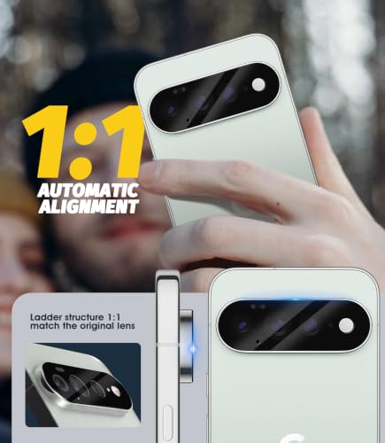 Orzero (5 Pack Camera Lens Protector Compatible for Google Pixel 11 Pro XL, Protector de Cámera Tempered Glass 9H Precise Camera Cutouts Anti-Scratch Does Not Affect Night Shots and Flash - size: Google Pixel 11 Pro XL