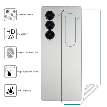 Full Protection Back Screen Protector For Samsung Galaxy Z Fold 6 5G Anti-scratch Hydrogel Films Soft TPU Transparent Film
