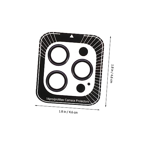 balacoo Protective Camera Lens Guard for Tempered Phone Lens Cover Scratch Resistant Dustproof Dark Purple Easy Install and Bubble