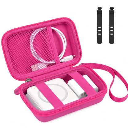 ANKHOH Travel Case for Iseyyox/for QUZUDN/for RTOPS 3 in 1 Wireless Charger - color: Rose