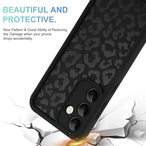 Compatible with Samsung Galaxy S25 Plus Case, Black - color: Black, size: Samsung Galaxy S25 Plus