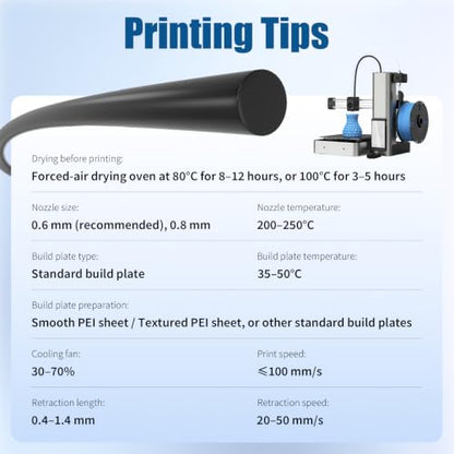 iSANMATE TPU 85A Filament 1.75mm, Red TPU Flexible Filament 85A, 1kg | iSANMATE Filament; Soft Flexible TPU HF; Compatable with Bambu Lab & most FDM 3D Printers; 1kg/2.2lbs; 50-80mm/s - color: Red, size: TPU-85A