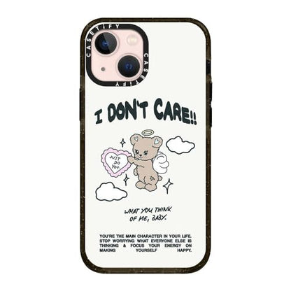 CASETiFY for iPhone 13 Mini Case - Impact | Slim Fit | 6.6 ft. Drop Protection | Angel Bear | Black - color: Angel Bear, size: Iphone 13 Mini (5.4")