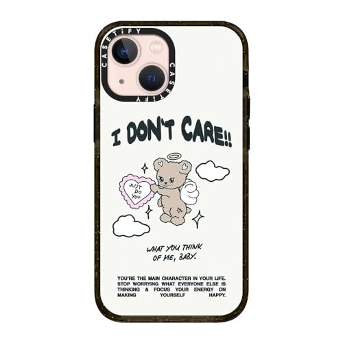 CASETiFY for iPhone 13 Mini Case - Impact | Slim Fit | 6.6 ft. Drop Protection | Angel Bear | Black - color: Angel Bear, size: Iphone 13 Mini (5.4")