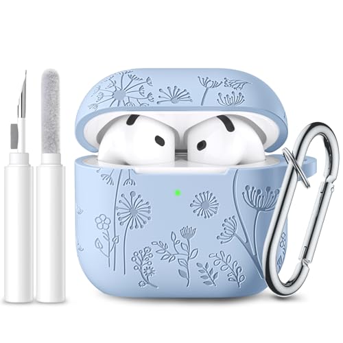 Lerobo for AirPods 4 AirPods 5 Case with Cleaner Kit & Keychain, Lilac - color: A-Lilac, size: AirPods 5&4