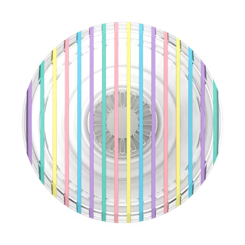 PopSockets Adhesive Phone Grip, Holder, Phone Stand, Rainbow - Translucent Colorblock - color: Colorblock, style: Adhesive