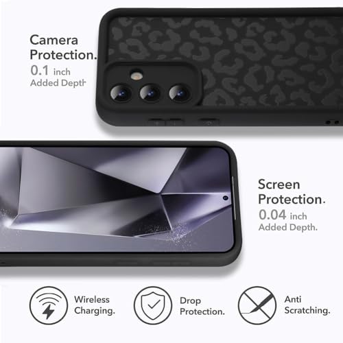 Compatible with Samsung Galaxy S24 Plus Case, Black - color: Black, size: Samsung Galaxy S24 Plus