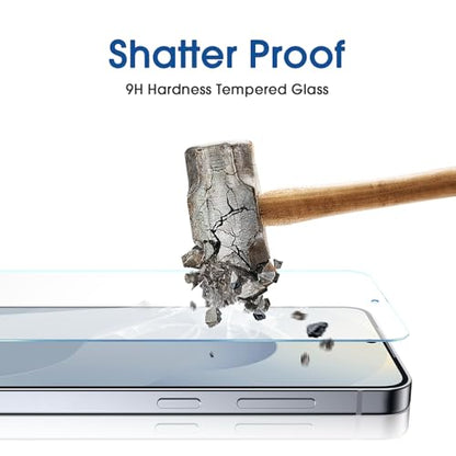 amFilm OneTouch for Samsung Galaxy S25+ Plus Screen Protector TemperedGlass - size: S25P-6.7"