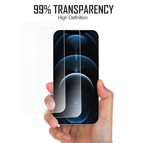 2-Pack Screen Protectors for IPhone 12 Pro Max with Installer - size: iPhone 12 Pro Max