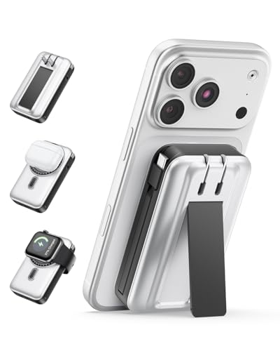 for Magsafe Battery Pack, Real Capacity 10000mAh with AC Wall Plug Charger - color: White