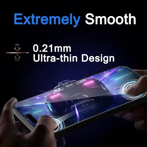 Ferilinso Screen Protector for iPhone 16, Tempered Glass, Case Friendly | 3 Pack, 9H+ Hardness, Military-Grade Shatterproof, HD Clear, Easy Installation Bubble Free, with Camera Lens Protectors - size: iPhone 16-6.1 IN
