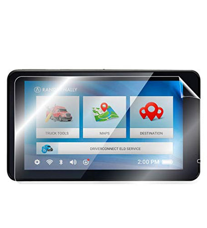 IPG For Rand McNally TND 740-750 intelliRoute Truck 7" Navigation Screen Protector Invisible Ultra HD Clear Film Anti Scratch Skin Guard - Smooth/Self-Healing/Bubble -Free