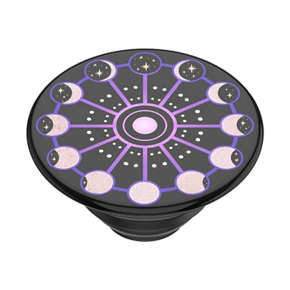PopSockets Adhesive Phone Grip, Holder- Lunar Cycle - color: Lunar Cycle, style: Adhesive