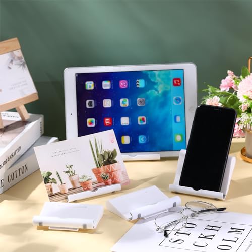Wenqik 36 Pcs Cell Phone Stands Foldable Tablet, White - color: White
