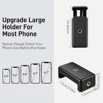 Portable Stroller Phone Holder Flexible Cell Phone Holder Adjustable Universal Stroller phone Mount Soft Silicone Bike Strollers Attachment for Most Cellphone Hand Operation Buggy Handlebar Pushchair
