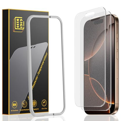 GIGIKISS 2 Pack for iPhone 16/15 Matte Screen Protector - size: for iPhone 16 6.1 inch - Matte