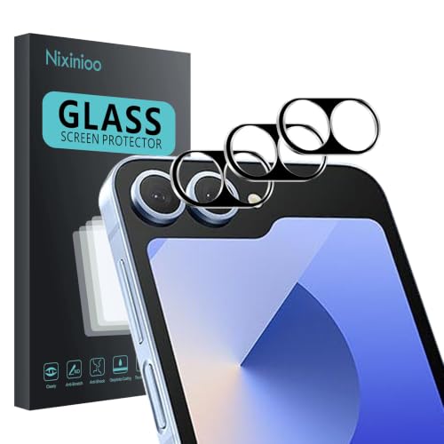 3 Pack Camera Lens Protector for Samsung Galaxy Z Flip 6 - size: Galaxy Z Flip 6