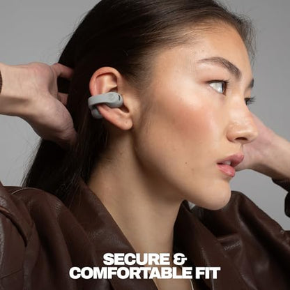 Skullcandy Push 720 Open Wireless Open-Ear Bluetooth Earbuds - Cement - color: Cement