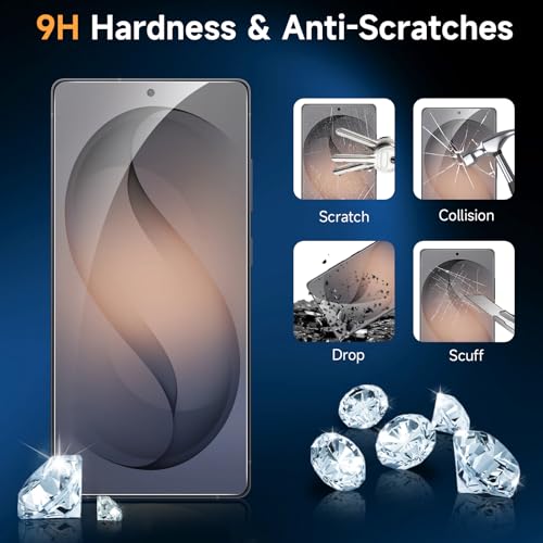 LYWHL 2-Pack Samsung Galaxy S26 Ultra Screen Protector, Tempered Glass for S26 Ultra with Alignment Frame, Sensitive Touch & Fingerprint Unlock, Anti-Scratch Case Friendly Bubble Free Easy Install - size: Samsung Galaxy S26 Ultra