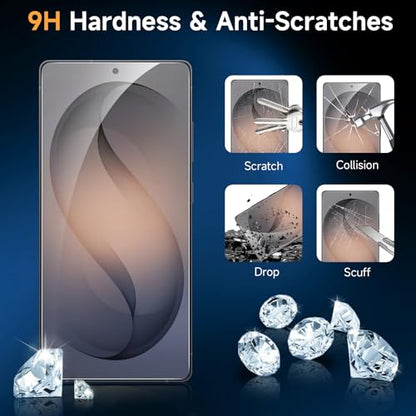LYWHL 2-Pack Samsung Galaxy S26 Ultra Screen Protector, Tempered Glass for S26 Ultra with Alignment Frame, Sensitive Touch & Fingerprint Unlock, Anti-Scratch Case Friendly Bubble Free Easy Install - size: Samsung Galaxy S26 Ultra