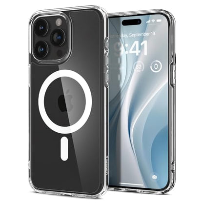 Spigen for iPhone 15 Pro Case, Ultra Hybrid MagFit [Anti-Yellowing] [Compatible with Magsafe] - Clear - color: Clear, size: iPhone 15 Pro