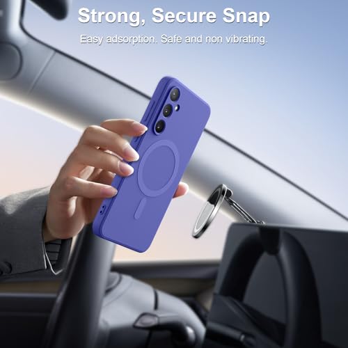 for Galaxy A16 5G Case,Magnetic,Wireless Charging,Slim Purple - color: Purple