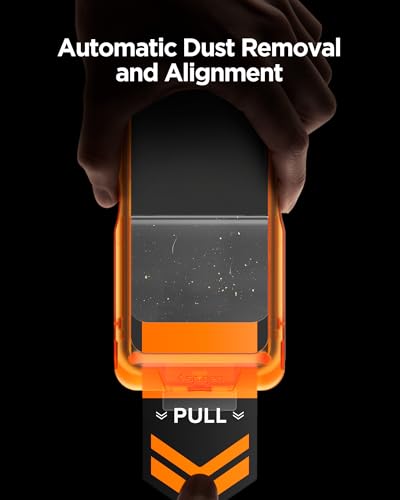 Spigen AlignMaster S Tempered Glass Screen Protector for iPhone 17 Pro Max - size: iPhone 17 Pro Max