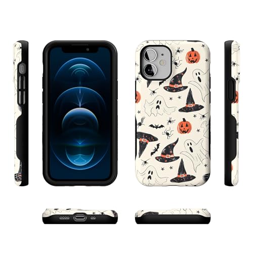 Casely iPhone 12 Mini Case | Feeling Witchy | Haunted Halloween | Bold Protective Design | Compatible with MagSafe - color: Feeling Witchy | Haunted Halloween, size: Iphone 12 Mini