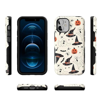 Casely iPhone 12 Mini Case | Feeling Witchy | Haunted Halloween | Bold Protective Design | Compatible with MagSafe - color: Feeling Witchy | Haunted Halloween, size: Iphone 12 Mini