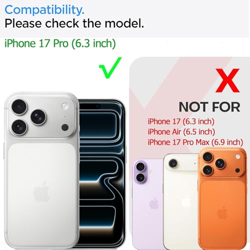 Battery Case for iPhone 17 Pro, 10000mAh High-Capacity Protective Rechargeable Extended Charger Case Compatible Magsafe with iPhone 17 Pro (6.3 inch) Wireless Charging Case Support Carplay (Black) - size: iPhone 17 Pro