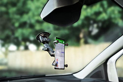 RAM MOUNTS X-Grip Large Phone Mount with Medium Arm Twist-Lock Suction Cup - style: Medium Arm