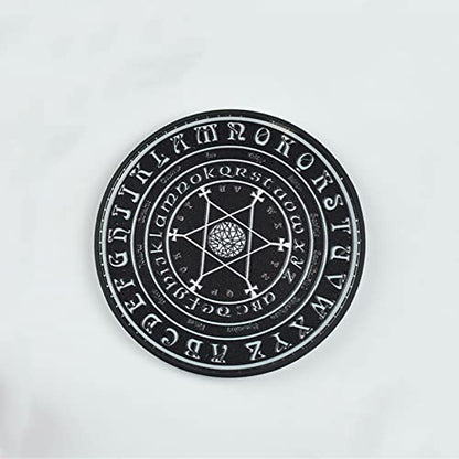 10W Fast Wireless Phone Charger with Magic Circle Design | Quick Charging Pad for Qi-Enabled Smartphones & Accessories - color: E