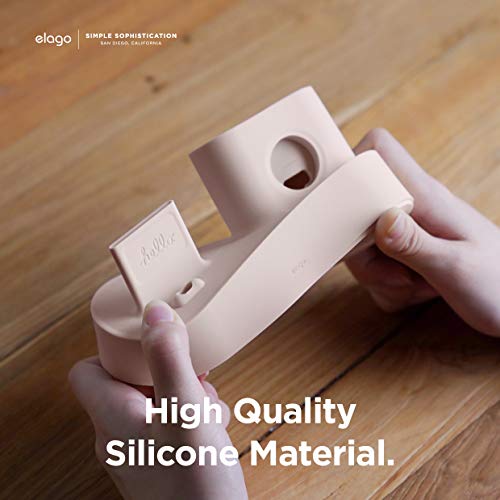 elago 3 in 1 Charging Station for iPhone, AirPods, AirPods Pro, Apple Watch - color: Sand Pink