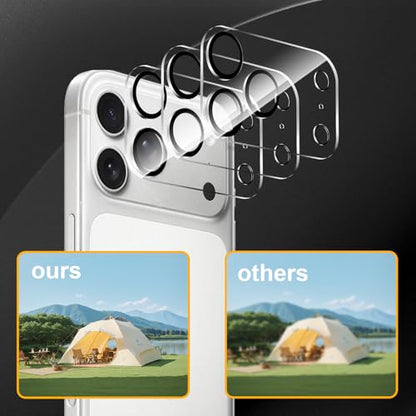 3 Pack Camera Lens Protector for iPhone 17 Pro Max - size: iPhone 17 Pro Max