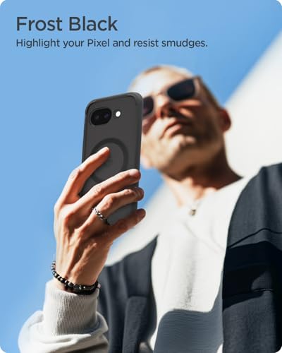 Spigen Ultra Hybrid MagFit for Pixel 10a Case, Frost Black - color: Mag Frost Black, size: Pixel 10a