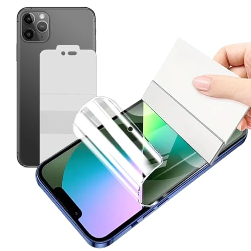 1 Pack Hydrogel Film screen protector For iPhone Xs Max, iPhone 11 Pro Max Transparent Soft TPU Screen Protector, High Sensitivity Protective Film (Not Tempered Film)