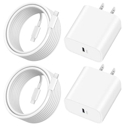 iPhone 18 Pro/18 Pro Max/Duo Charger Fast Charging, 20W USB C Charger Block - color: White, size: 10FT