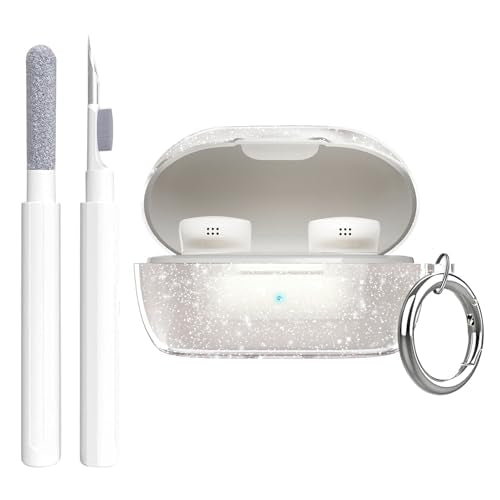 Aircawin for Bose New QuietComfort Earbuds Case Clear Glitter 2024 - color: Shinning
