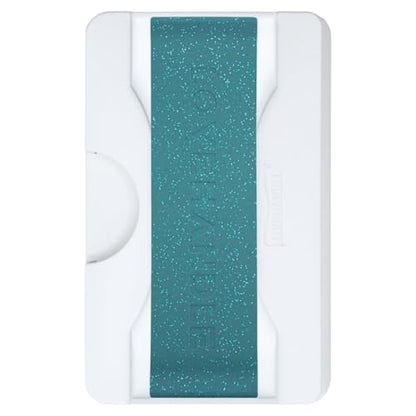 LOVEHANDLE Wallet for MagSafe + Kickstand - Blue Agate Glitter - color: Agate