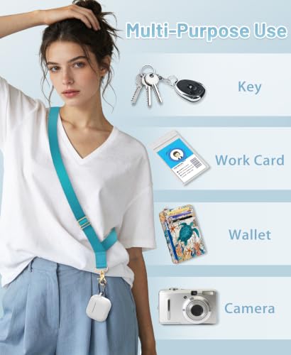 Yonlevres Phone Lanyard Crossbody Strap Wrist Neck Adjustable Women Blue - color: 0 Light Blue