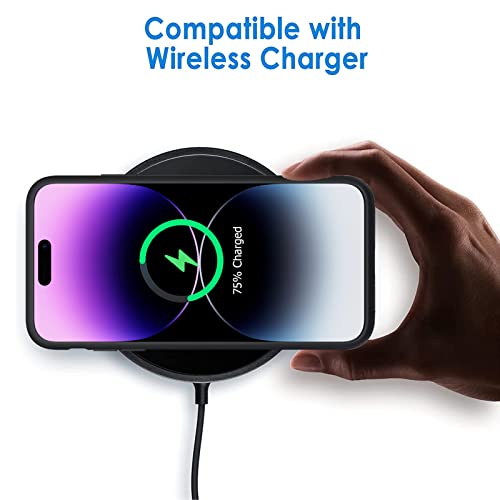 Battery Case for iPhone 14 Pro Max,Upgraded 10800mAh Rechargeable Portable Protective Extended Charger Case Wireless Charging Compatible with iPhone 14 Pro Max (6.7 inch) Charging Cover& Carplay-Black - size: iPhone 14 Pro Max (6.7 inch)
