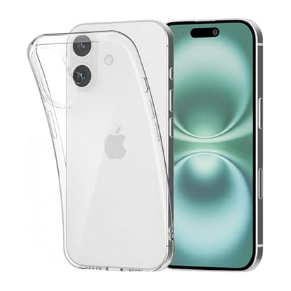 PEEL Flex Case for iPhone 16 (Clear Soft) - color: Clear, size: Flex Grip