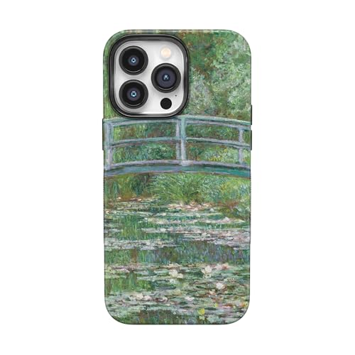 Casely iPhone 14 Pro Max Case | Monet's Bridge | The Met Museum | Bold Protective Design | Compatible with MagSafe - color: Monet's Bridge | The Met Museum