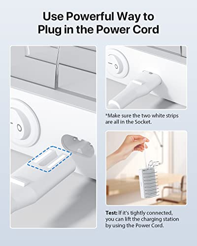 SooPii 8-Port USB-C Charging Station for Multiple Devices,White